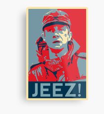 Lester Nygaard JEEZ! Metal Print