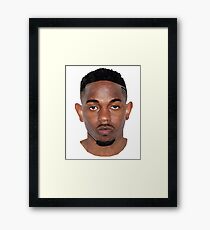 Kendrick Lamar Framed Print