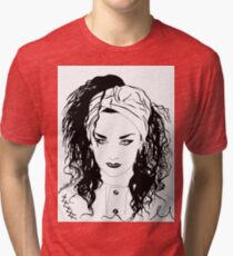 BOY GEORGE (Black & white vers.) Tri-blend T-Shirt