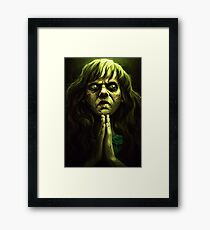 An excellent day for an Exorcism. Framed Print