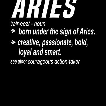 Meaning Of Aries Zodiac Aries Zodiac Art Board Print