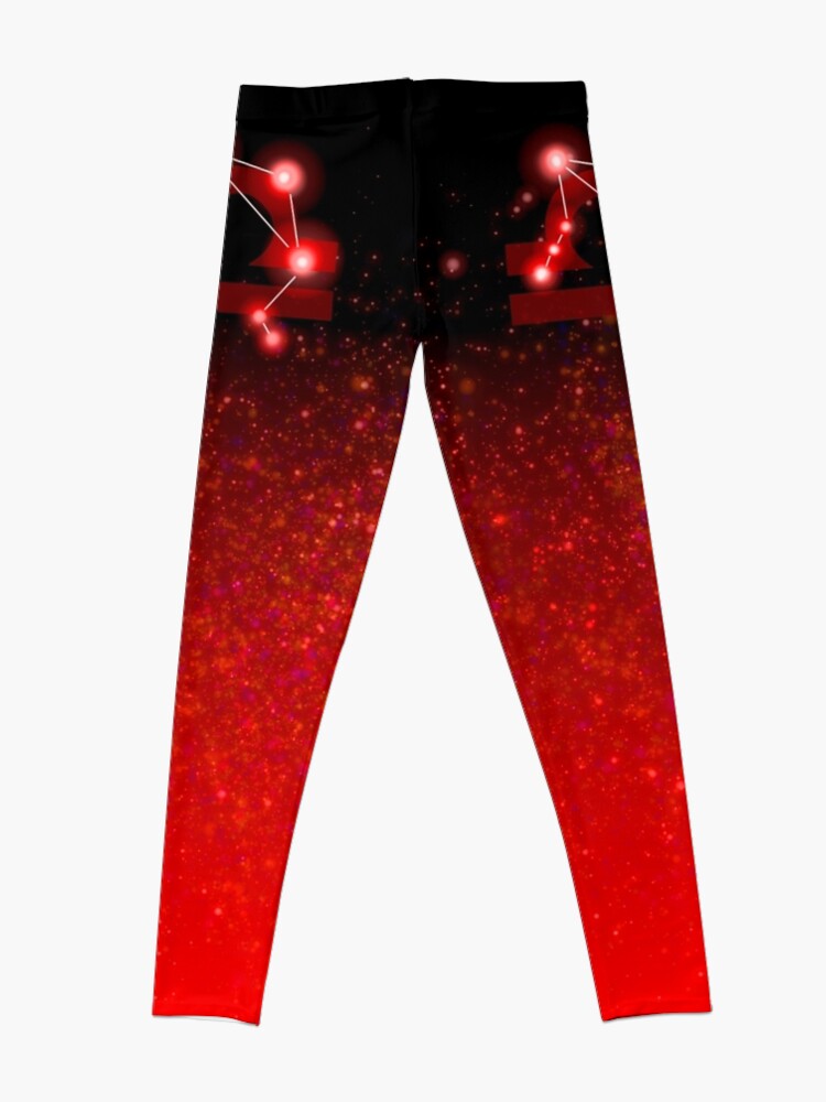 Alternate view of Libra - Red Leggings