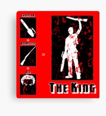 The King - Dark Canvas Print
