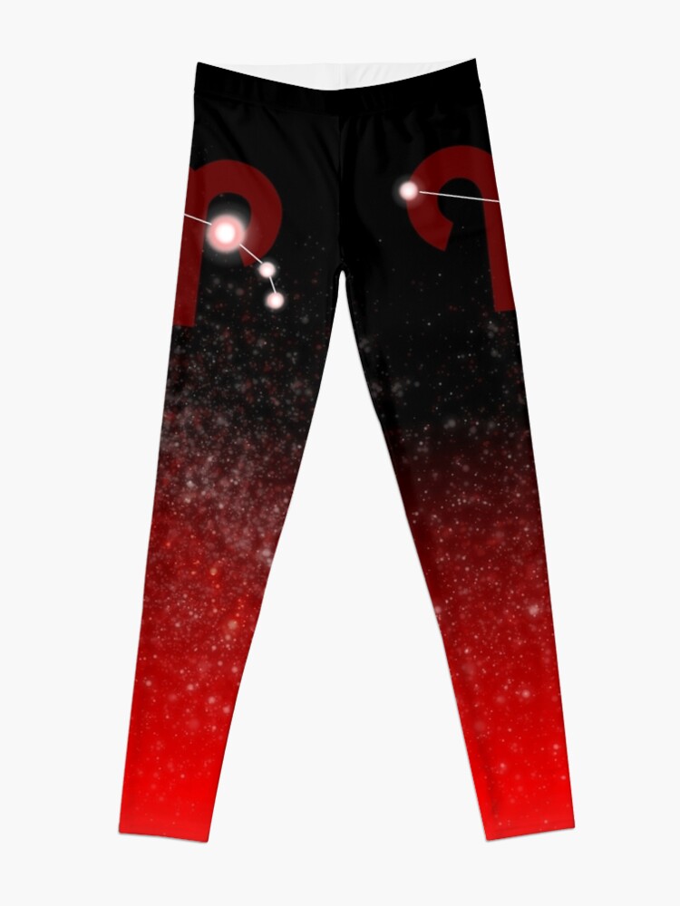 Alternate view of Aries - Red Leggings