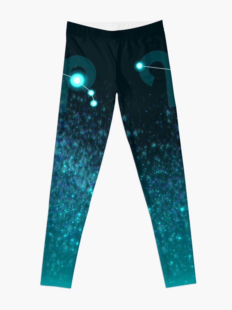 Alternate view of Aries - Teal Leggings