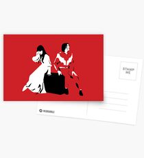 White Stripes Postcards