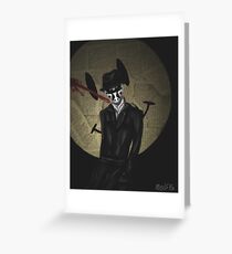 Rorschach-Watchmen Greeting Card