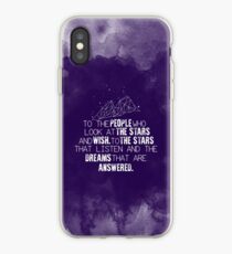 Ein Court of Mist & Fury - Zu den Leuten, die die Sterne betrachten ... iPhone-Hülle & Cover