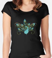 Just a Peacock - Tee Women's Fitted Scoop T-Shirt