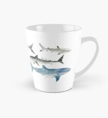 Taza cónica Tiburones - Formato del paisaje
