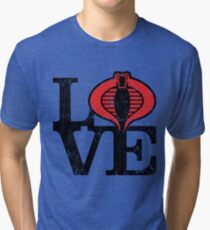LOVE COBRA Tri-blend T-Shirt