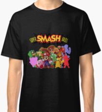 Super Smash Bros. 64 Secret Character Silhouettes Classic T-Shirt
