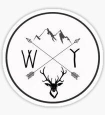 Wyoming is best - Version 1 Sticker