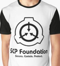 Camiseta gráfica Fundación SCP (en negro)