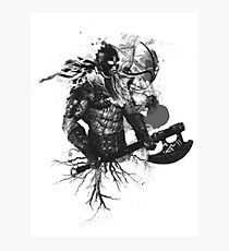 Garruk Wildspeaker in Black Photographic Print