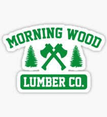 Morning Wood Lumber Co. Sticker