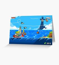 Zelda - Wind Waker Advanced Greeting Card