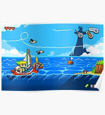 Zelda - Wind Waker Advanced Poster