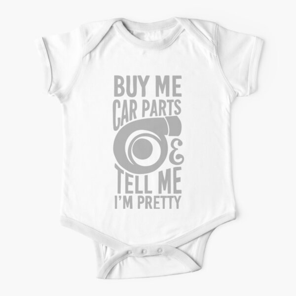 Girls My Auntie Drives a Volkswagen Personalised Baby Vests Bodysuits for Boys