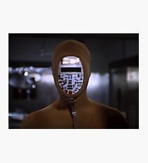 Robot Ninja Photographic Print