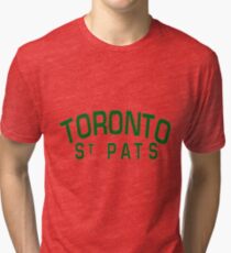 Toronto St Pats 1919-22 Defunct Hockey Team Tri-blend T-Shirt