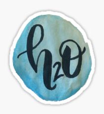 H2O Watercolor Sticker
