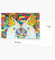 Double Cocky Postcards