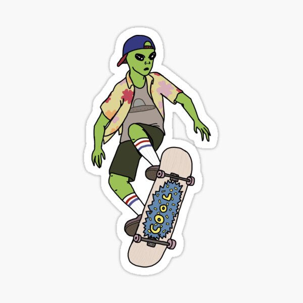 Skater Stickers | Redbubble