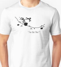 Cyclist Falls Off Bike Unisex T-Shirt