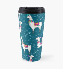 Aquarell Lamas Thermosbecher
