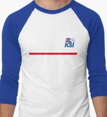 Iceland Football 2016 Men's Baseball ¾ T-Shirt