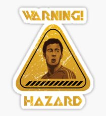 Chelsea Warning Hazard Sticker