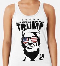 Donald Trump machen Amerika Great Again Shirt Racerback Tank Top