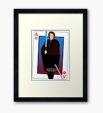 Star Wars Playing Card Framed Print