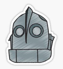 Iron Giant Head Sticker
