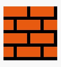 Brick Smash Photographic Print