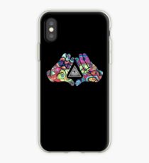 Trippy Illuminati Hands Diamond iPhone Case