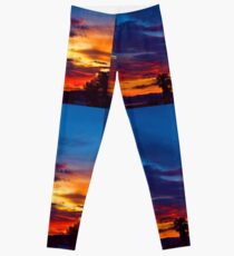 Multi Color Sunset Leggings