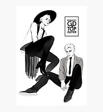 GD&TOP - Zutter (by xxxgenchou) Photographic Print