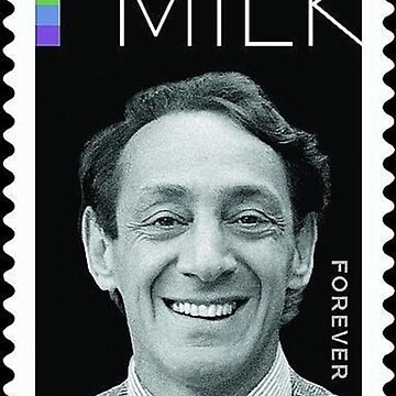 Harvey Milk Postage Stamp Greeting Card