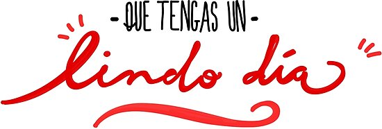 phrase-in-spanish-have-a-nice-day-poster-by-avenesa-redbubble