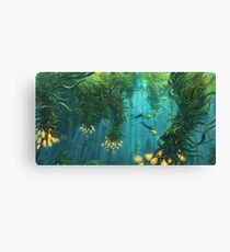 Exploring the Kelp Forest Canvas Print