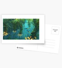 Postales Explorando el bosque Kelp