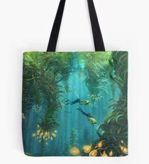 Bolsa de tela Explorando el bosque Kelp