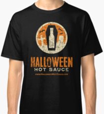 Halloween Hot Sauce Distressed logo Classic T-Shirt