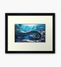 Twisty Bridges Framed Print