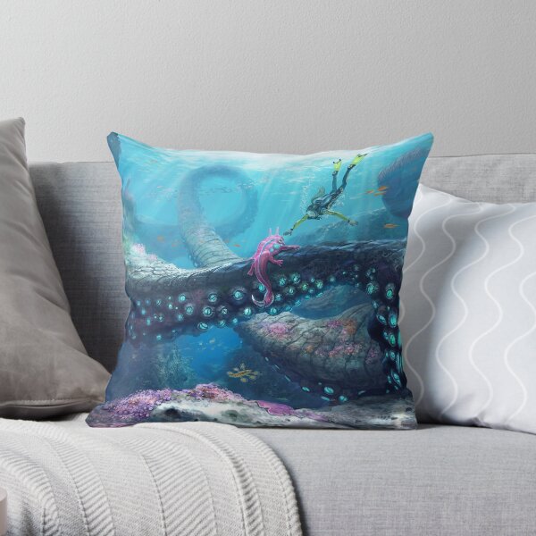 Twisty Bridges Throw Pillow