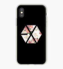 EXO Black Floral iPhone Case