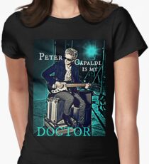 Peter Capaldi Is My Doctor Women's Fitted T-Shirt