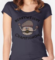 Heavyweight Champignon Women's Fitted Scoop T-Shirt